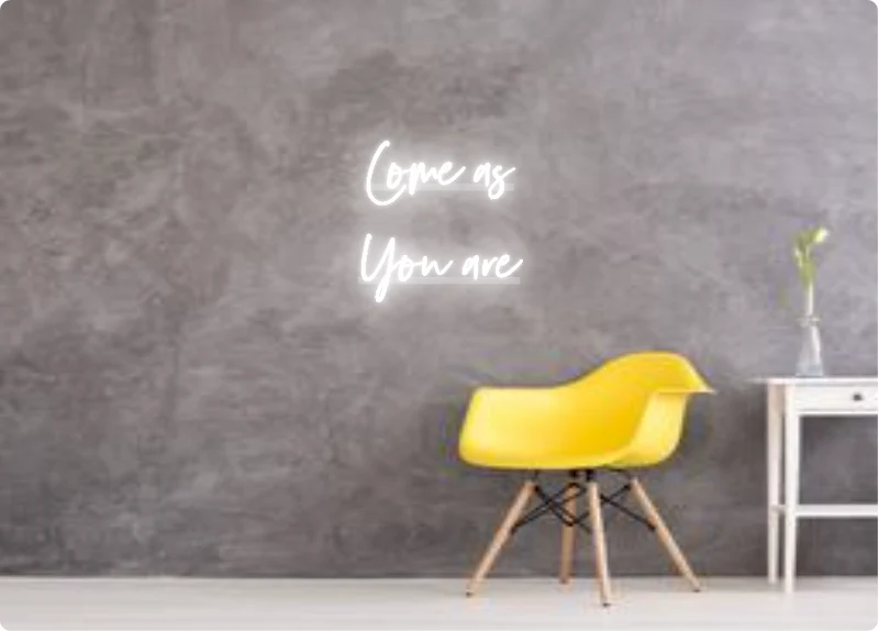 Custom order: Come as You are