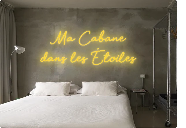 Custom order: Ma Cabane dans les Étoiles