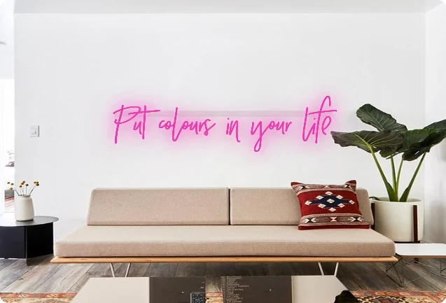 Custom order: Put colours in your life