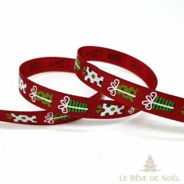 Ruban cadeaux de Noël