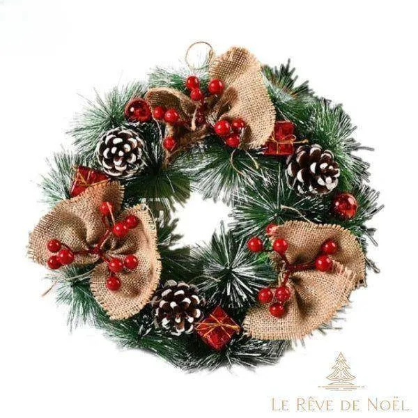 Couronne de Noël originale