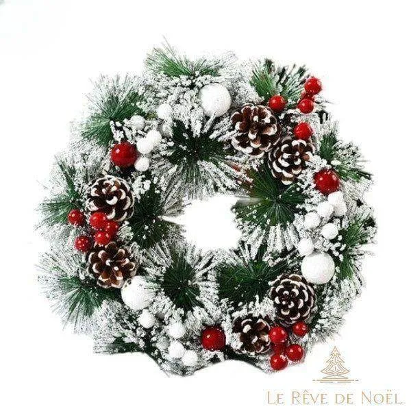 Couronne de Noël extérieure