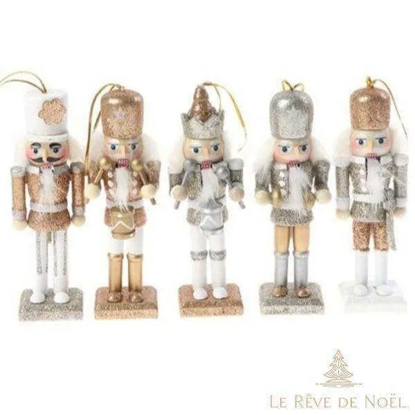 Casse noisettes Noël dorés
