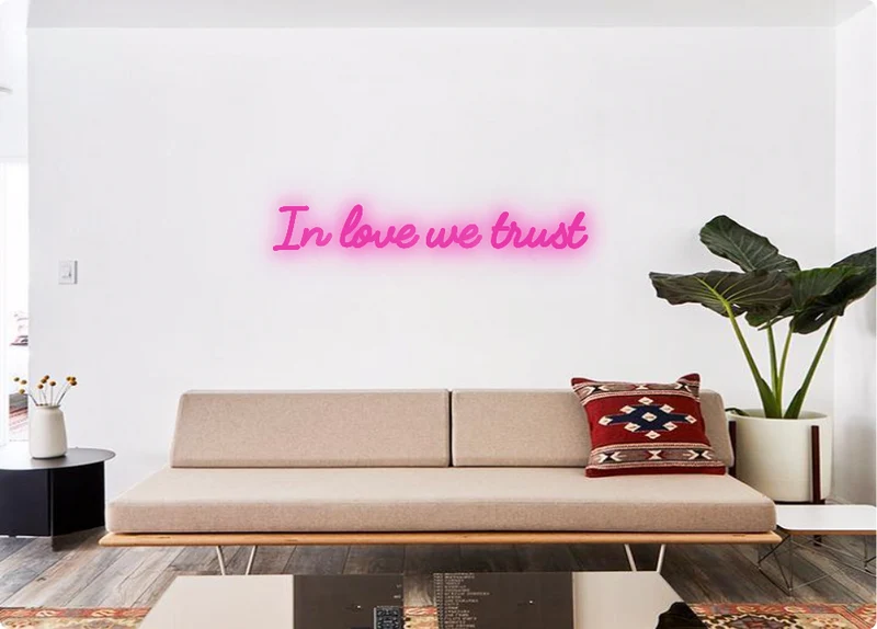 Custom order: In love we trust