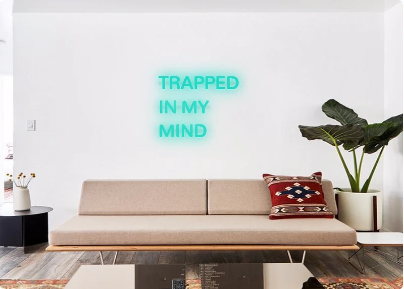 Custom order: TRAPPED IN MY MIND