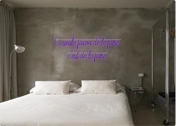 Custom order: La seule façon de le faire, c'est de le faire.