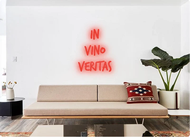 Custom order: IN VINO VERITAS