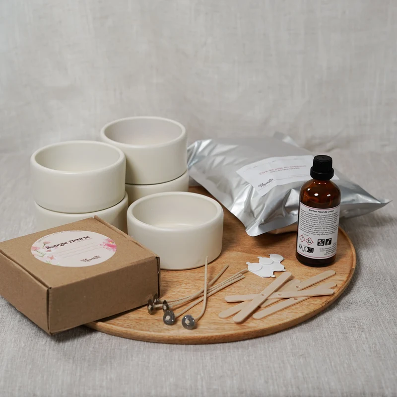 Kit DIY bougie – Grand kit (5 bougies)