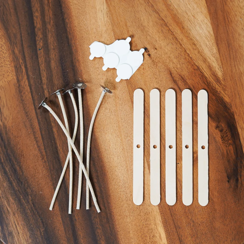Mèches pour bougie DIY – Kit de 5