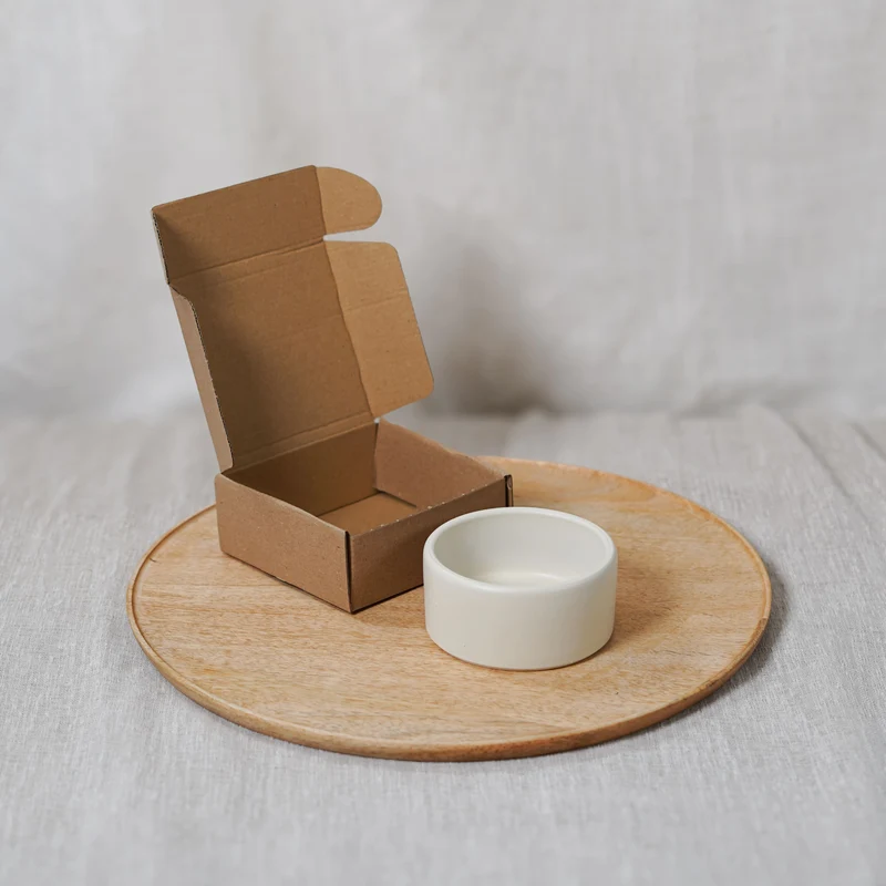 Pot en céramique pour bougie