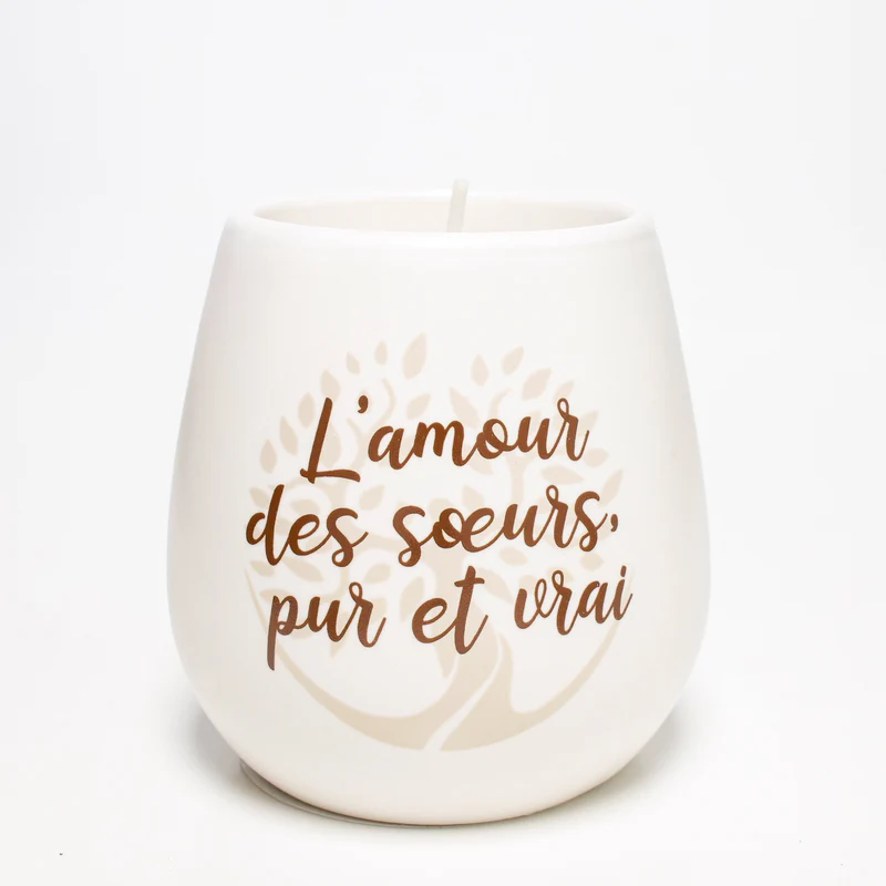 Chandelle douces pensées - Soeur