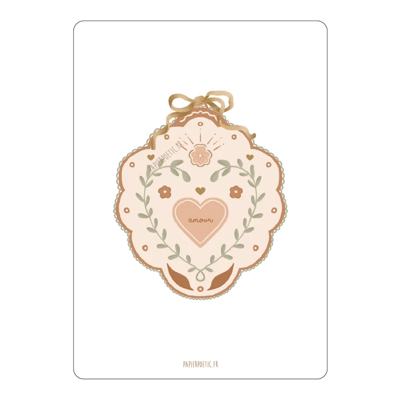 Carte Postale / Card "Amour"