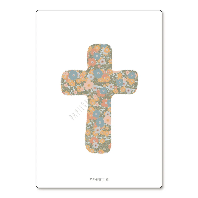 Carte Postale / Card "Croix liberty"