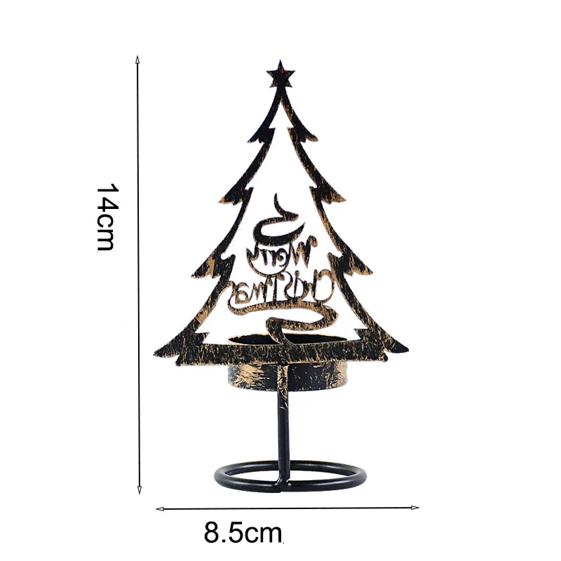 Bougeoir sapin de Noël