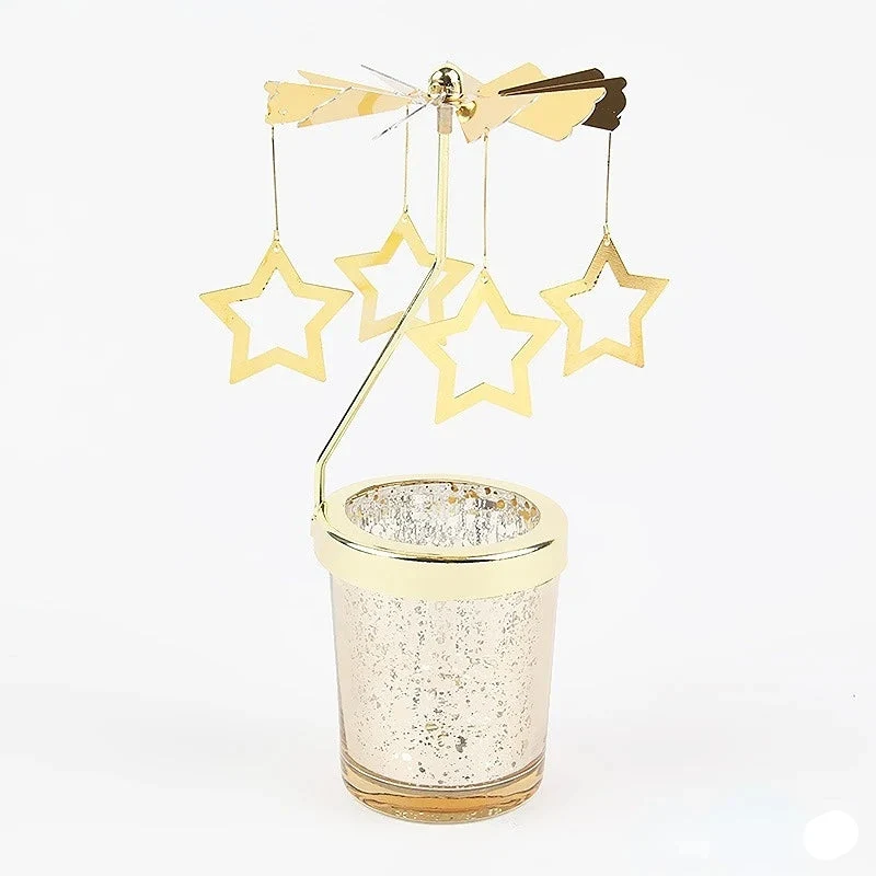 Bougeoir carrousel de Noël