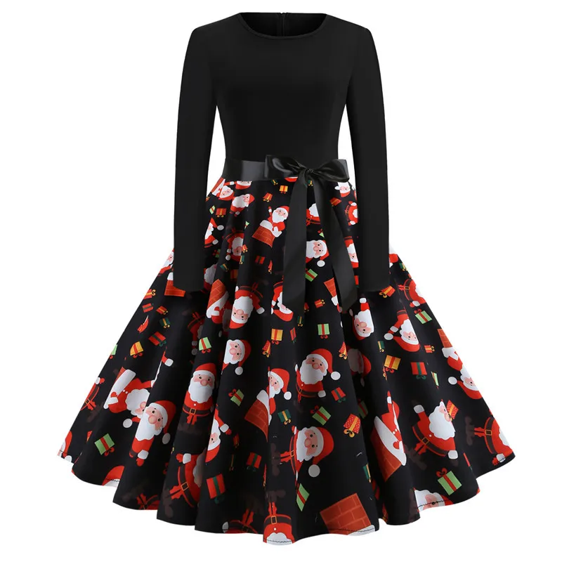 Robe de Noël noire