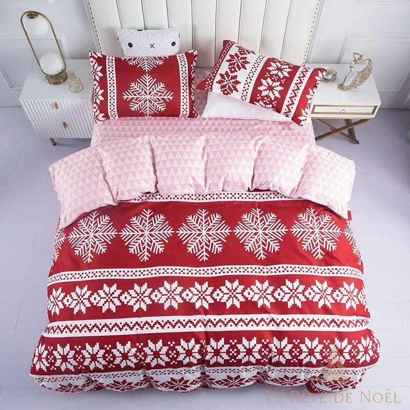 Housse de couette motif noël
