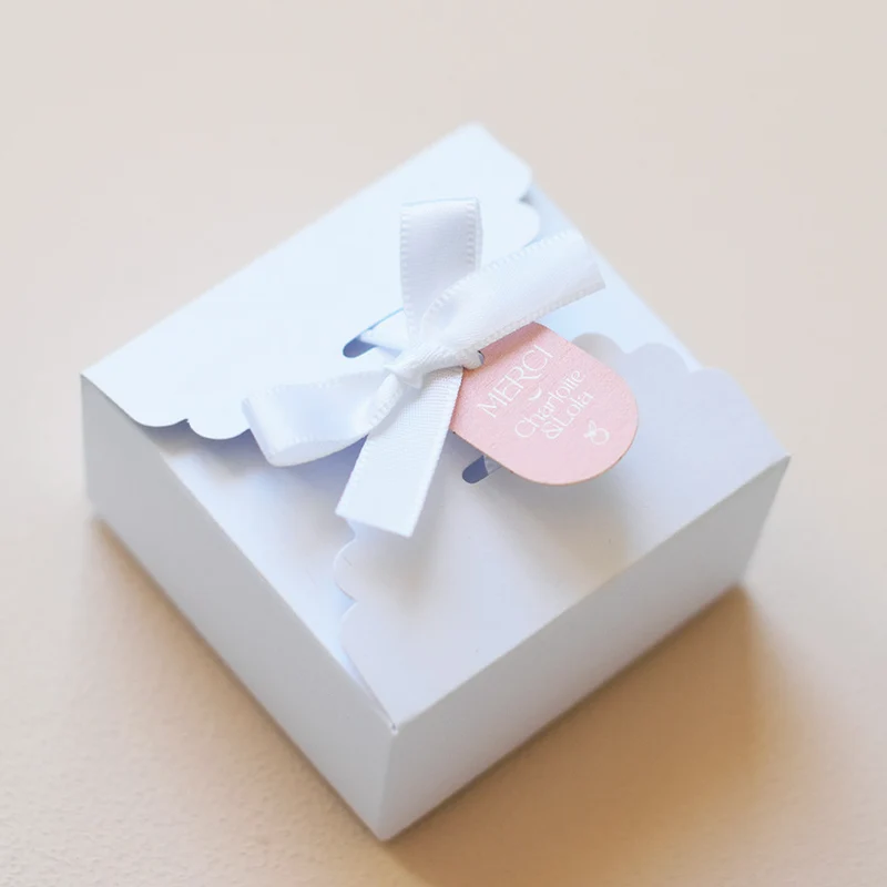 10 étiquettes cadeau "Dolce" papier
