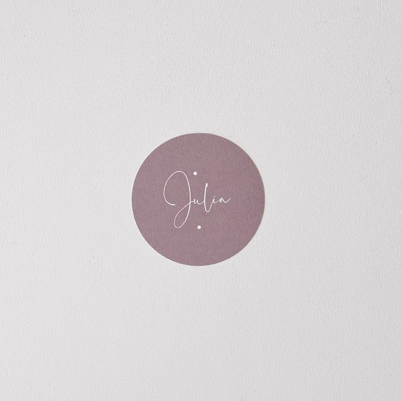 Marque-place "Best Day" papier