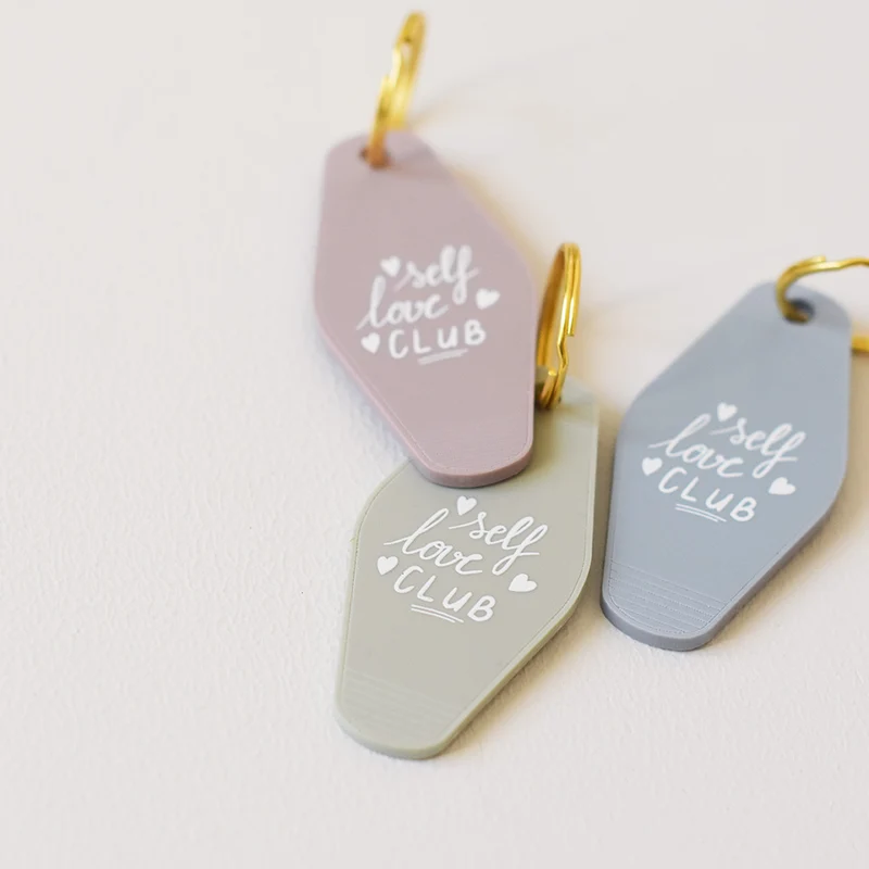 Porte-clés Motel "self love club"