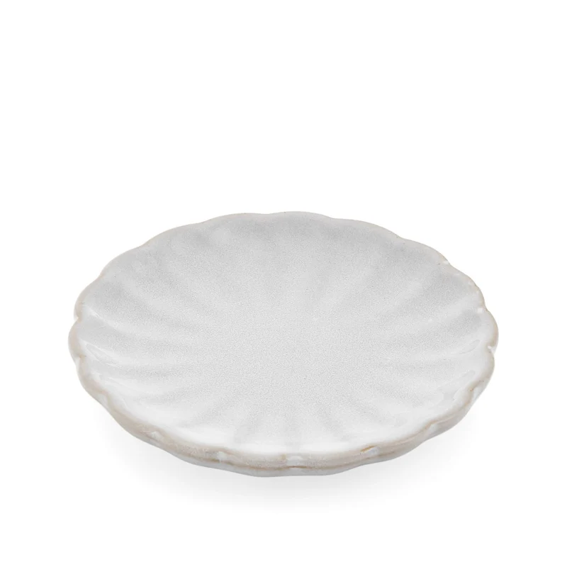 Assiette en porcelaine - Blanc