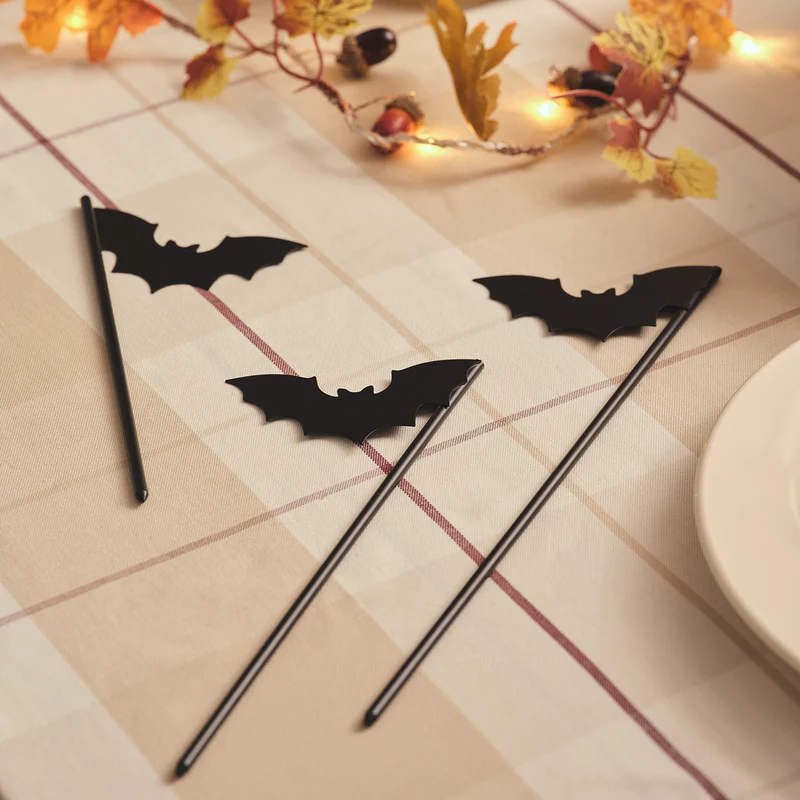 3 Décorations Chauves-Souris d'Halloween à Planter