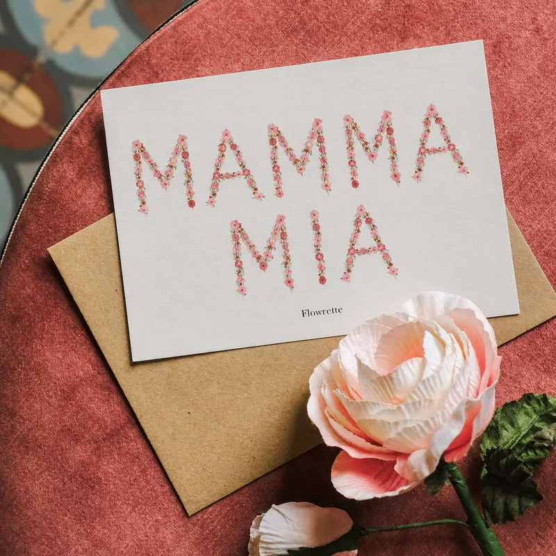 Carte postale Mamma Mia