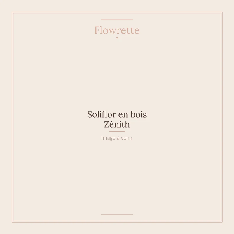 Soliflor en bois Zénith