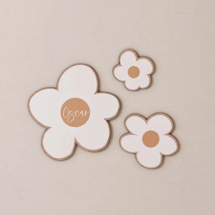 Décor mural "Fleurs" pâquerettes