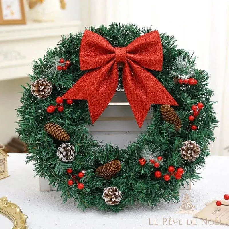 Couronne de noël 60 cm