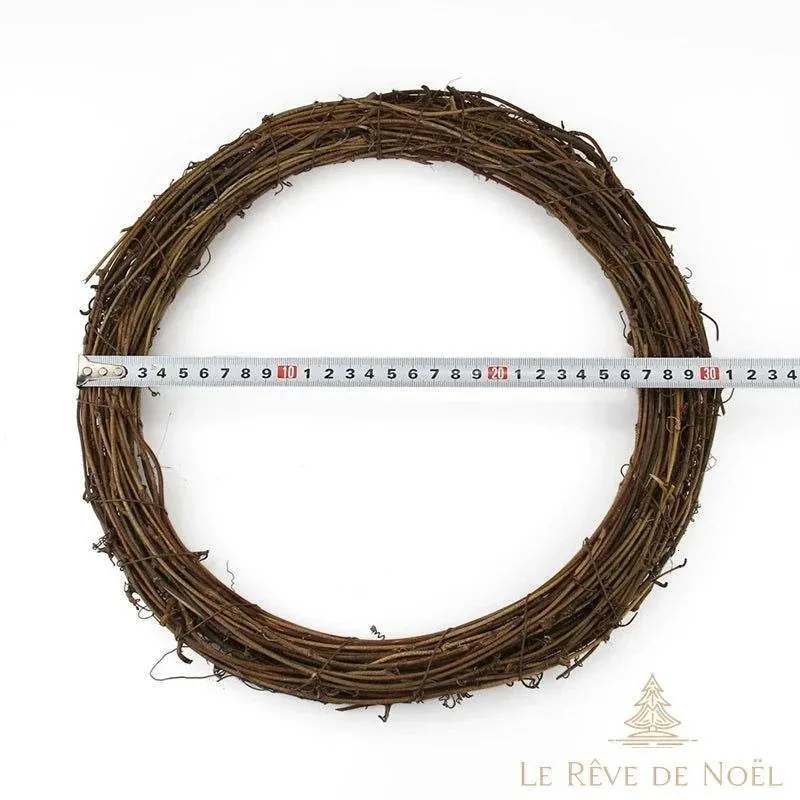 Couronne de noël à décorer