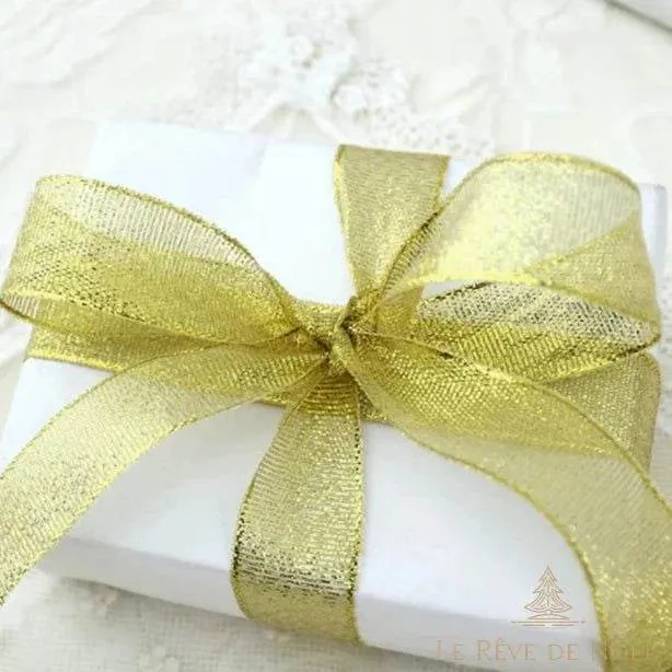 Ruban doré Noël