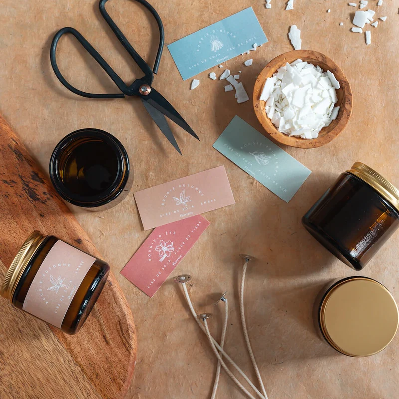 Kit DIY bougies 4 saisons