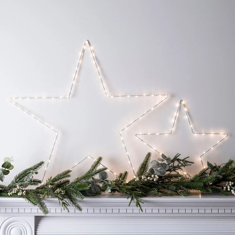 Lot de 2 Étoiles Lumineuses Osby à LED