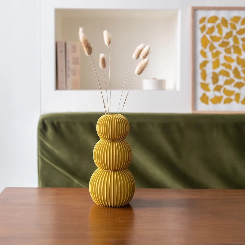 Vase Jaune Flamant