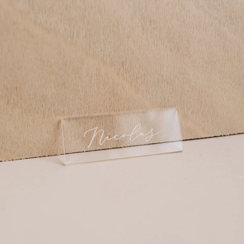 Marque-place "Sweet" plexi