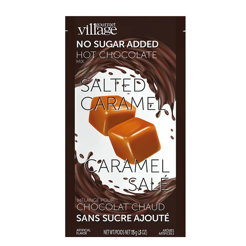 Chocolat chaud sans sucre - Caramel salé