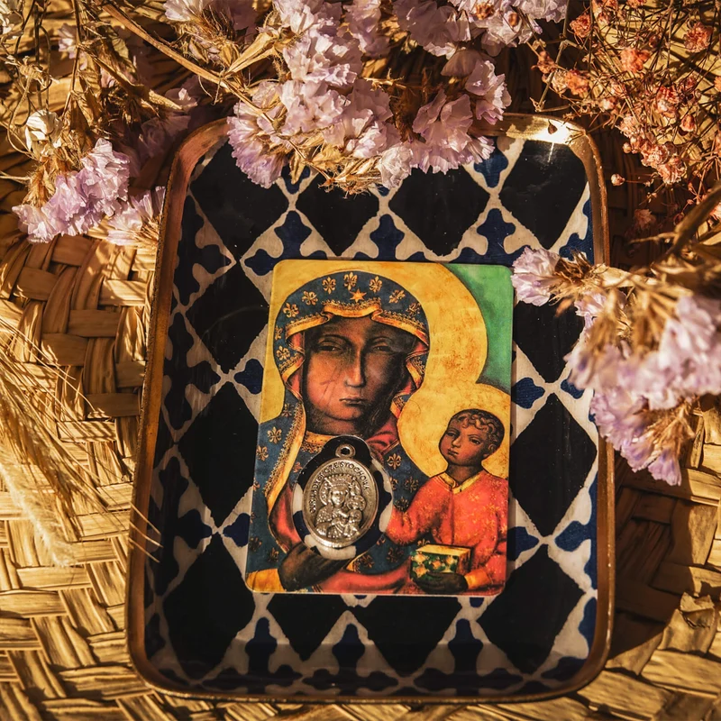 Carte médaille - Notre-Dame de Czestochowa