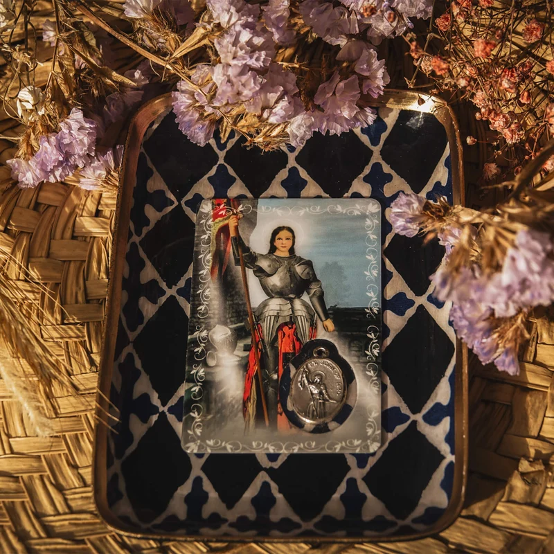 Carte médaille - Jeanne d'Arc