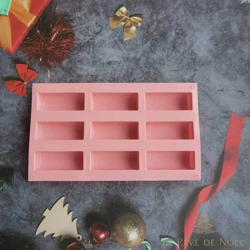 Petit moule à bûche plastique
