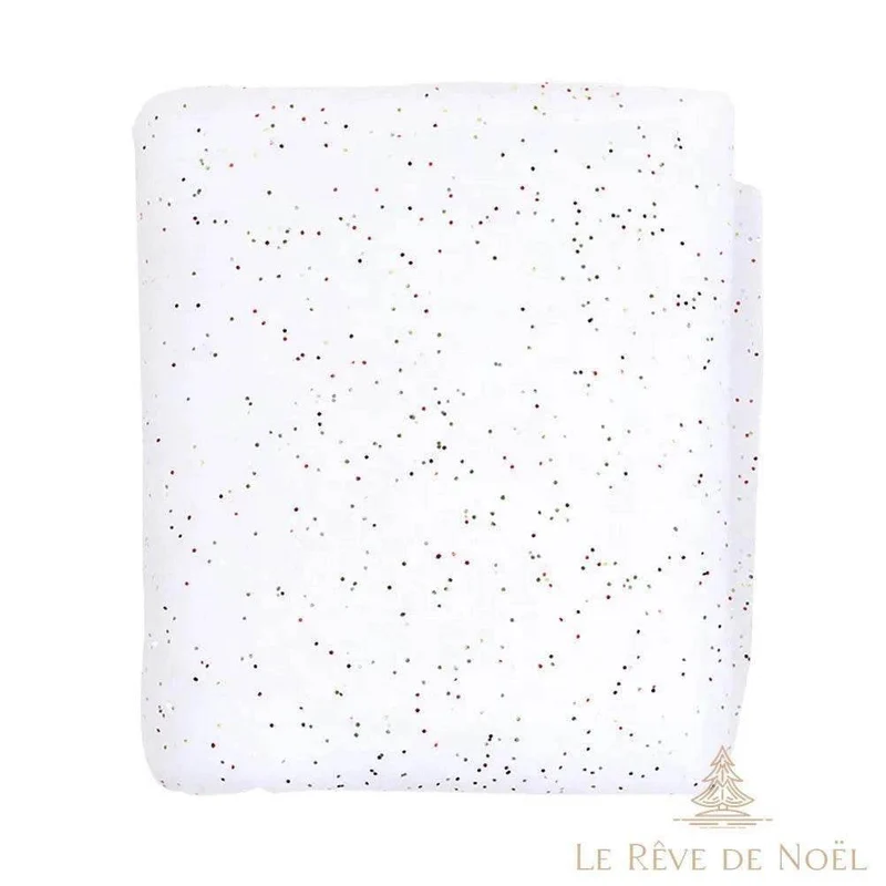 Tapis de neige pailleté