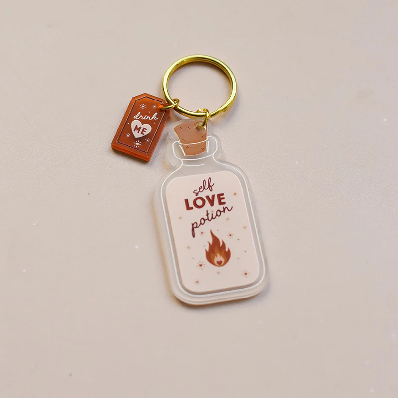 Porte-clés Saint Valentin “Love Potion” / “Self Love Potion”