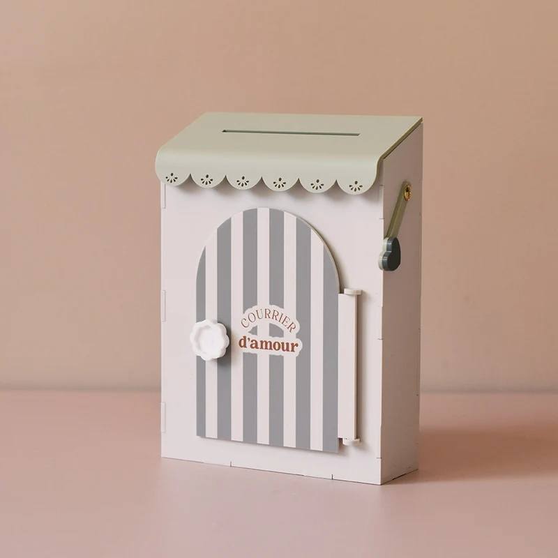 Boîte à mots doux Lola Rossi x Les Mignonneries verte sans personnalisation