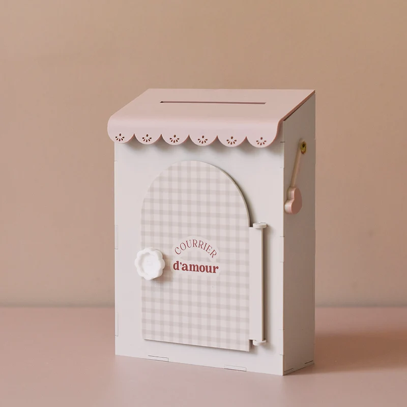 Boîte à mots doux Lola Rossi x Les Mignonneries rose sans personnalisation