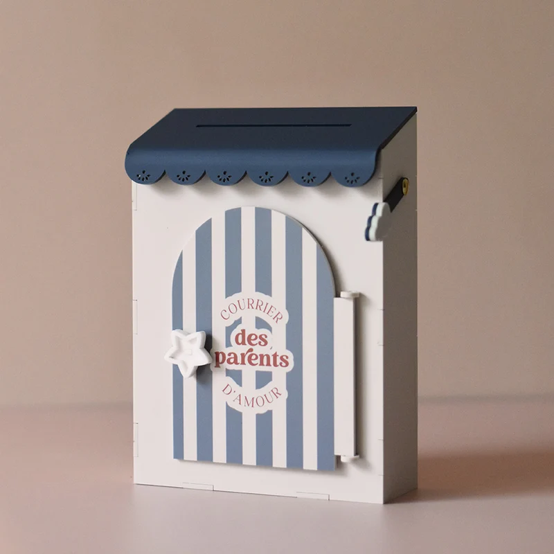 Boîte à mots doux Lola Rossi x Les Mignonneries bleue
