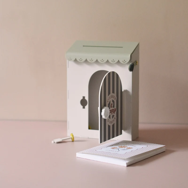 Boîte à mots doux Lola Rossi x Les Mignonneries verte