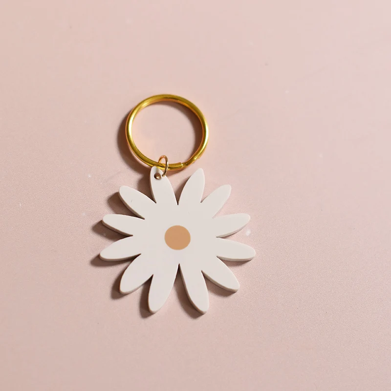 Porte-clés fleurs "Fall in Love"