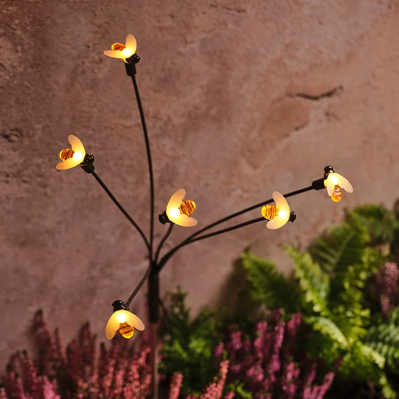 Piquet Lumineux Solaire Abeilles