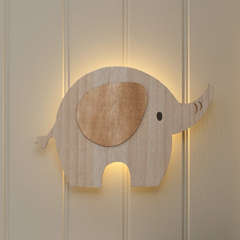 Applique Murale Enfant Petit Éléphant