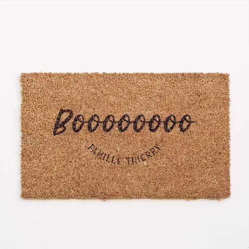 Paillasson personnalisé "Halloween" Boooo